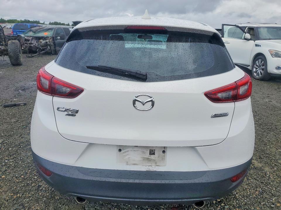 2017 Mazda Cx-3 VIN JM1DKFD79H0166230 COPART salvage auction — FRONT END, Ca - Salvage Certificate, sold $2,600 on 2026-07-09 (photo 6)