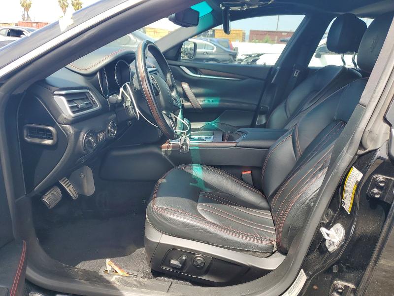 2015 Maserati Ghibli VIN ZAM57RTA7F1138224 COPART salvage auction — FRONT END, Ca - Salvage Certificate, sold $1,300 on 2026-07-07 (photo 7)