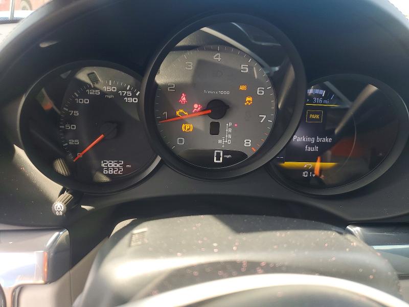 2022 Porsche VIN WP0AB2A86NS263328 COPART salvage auction — FRONT END, Fl - Cert Of Title Slvg Rebuildable, sold $39,500 on 2026-07-06 (photo 9)