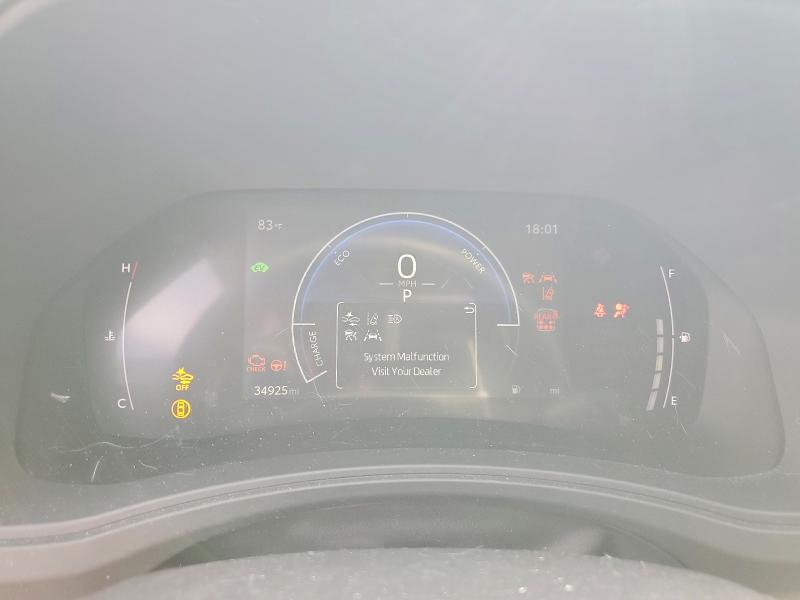 2026 Toyota Highlander VIN 5TDACAB55TS069942 COPART salvage auction — FRONT END, Il - Salvage Certificate, sold $17,100 on 2026-07-09 (photo 9)