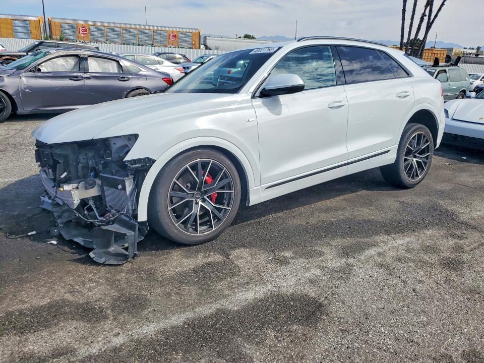 2023 Audi Q8 VIN WA1EVBF15PD013326 COPART salvage auction — FRONT END, Salvage Title, sold $16,100 on 2026-07-21 (photo 1)