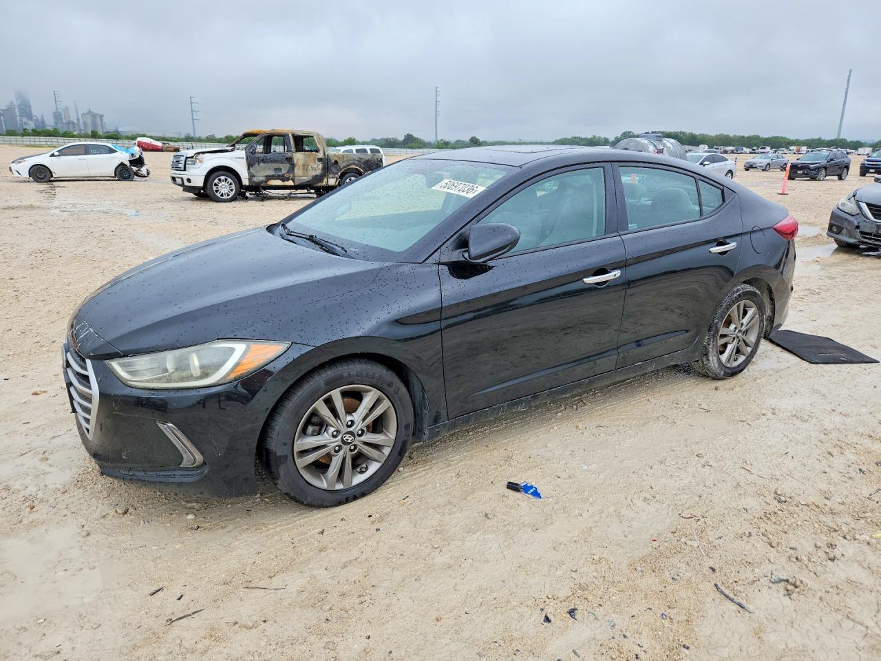 2018 Hyundai Elantra VIN 5NPD84LF1JH271249 COPART salvage auction — Mechanical, TX - BONDED TITLE - CLEAN, sold $12,600 on 2022-06-01 (photo 1)