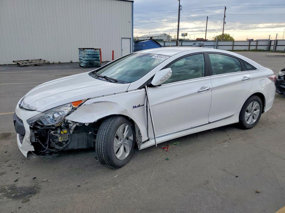 2015 Hyundai Sonata VIN KMHEC4A42FA136988 COPART salvage auction — FRONT END, ID - SALVAGE CERTIFICATE OF TITLE, sold $1,900 on 2026-07-09 (photo 1)
