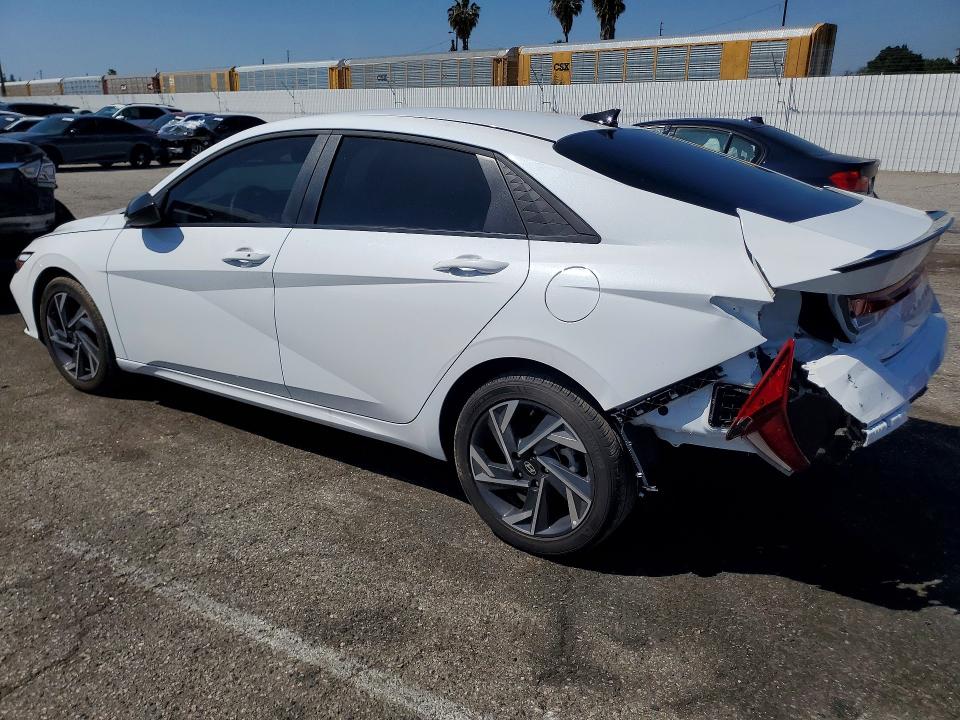 2025 Hyundai VIN KMHLM4DGXSU037418 COPART salvage auction — REAR END, Ca - Salvage Certificate, sold $6,300 on 2026-07-10 (photo 2)