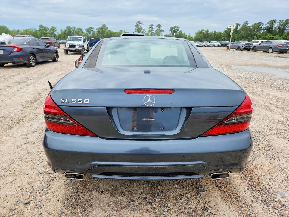 2011 Mercedes-benz Sl-class VIN WDBSK7BA8BF164435 COPART salvage auction — WATER/FLOOD, Tx - Salvage Title-Flood Damage, sold $12,500 on 2026-07-28 (photo 6)