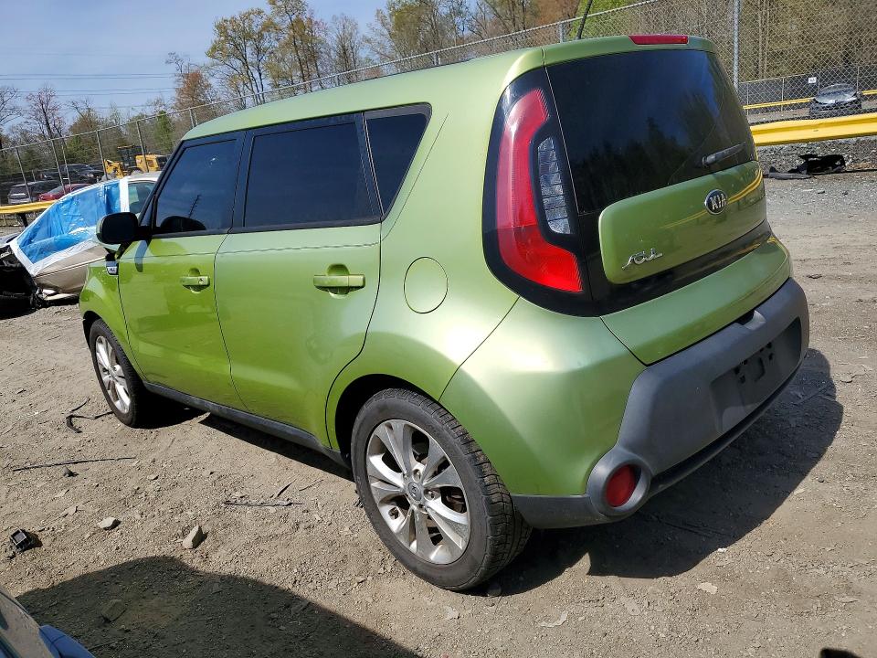 2015 Kia Soul VIN KNDJP3A56F7754662 COPART salvage auction — FRONT END, Md - Cert Of Salvage > 75% Damage, sold $325 on 2026-07-17 (photo 2)