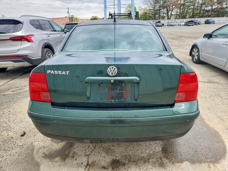 1999 Volkswagen Passat VIN WVWMA63BXXE520282 COPART salvage auction — FRONT END, Nj - Cert Of Title-Salvage, sold $225 on 2026-07-27 (photo 6)