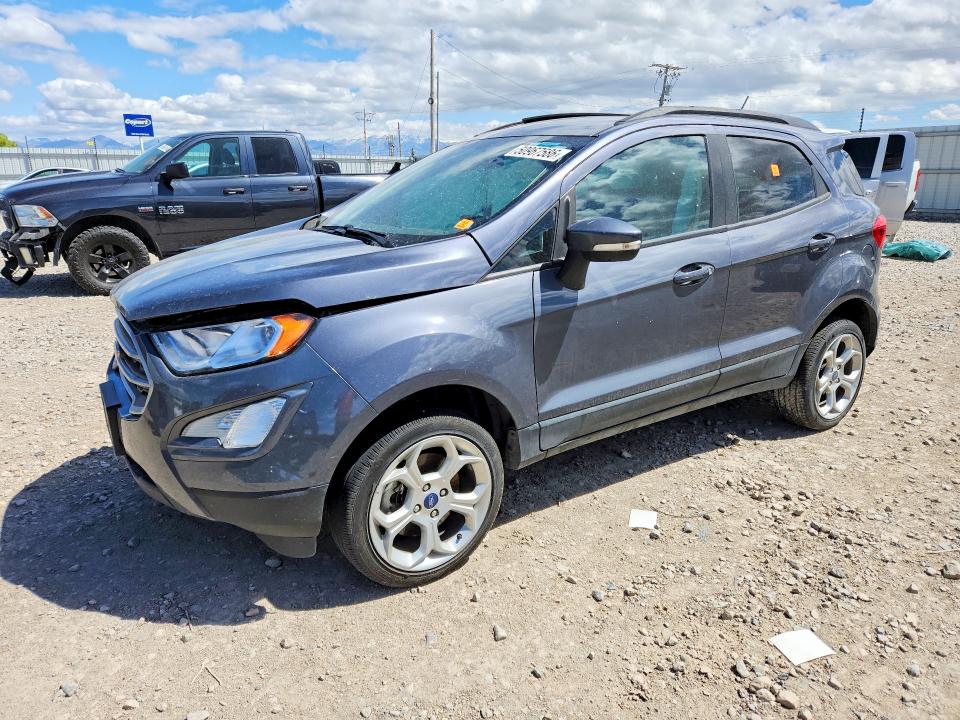 2022 Ford Ecosport VIN MAJ6S3GL6NC458918 COPART salvage auction — SIDE, Ut - Salvage Certificate, sold $350 on 2026-07-31 (photo 1)