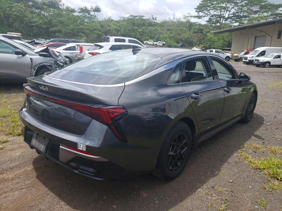 2025 Kia K5 VIN KNAG24J72S5357212 COPART salvage auction — WATER/FLOOD, Hi - Certificate Of Salvage, sold $1,900 on 2026-07-27 (photo 3)