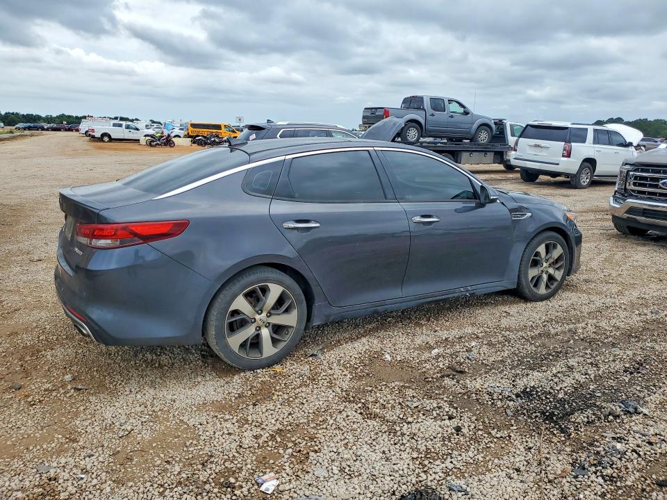 2018 Kia Optima VIN 5XXGW4L20JG221955 COPART salvage auction — FRONT END, Al - Cert Of Title-Salvage Title, sold $2,550 on 2026-07-07 (photo 3)