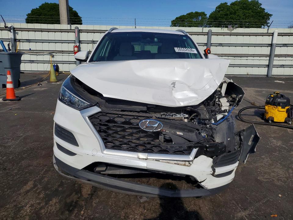 2021 Hyundai VIN KM8J33A46MU320609 COPART salvage auction — FRONT END, Fl - Certificate Of Destruction, sold $3,700 on 2026-07-13 (photo 5)