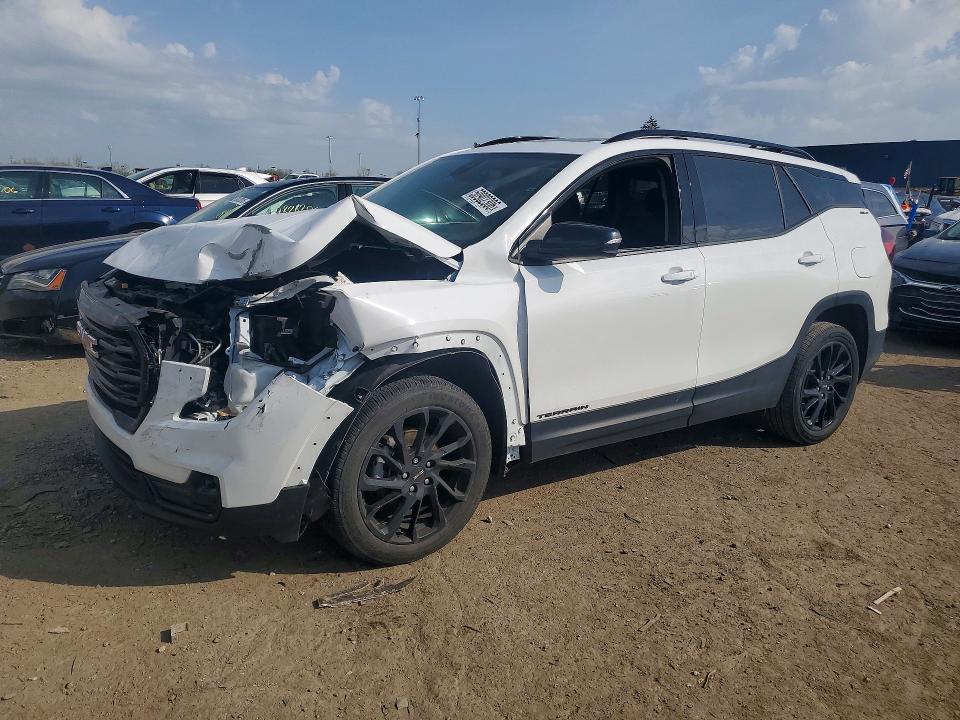 2024 Gmc Terrain VIN 3GKALVEG4RL160580 COPART salvage auction — FRONT END, Mi - Certificate Of Title, sold $9,400 on 2026-07-02 (photo 1)