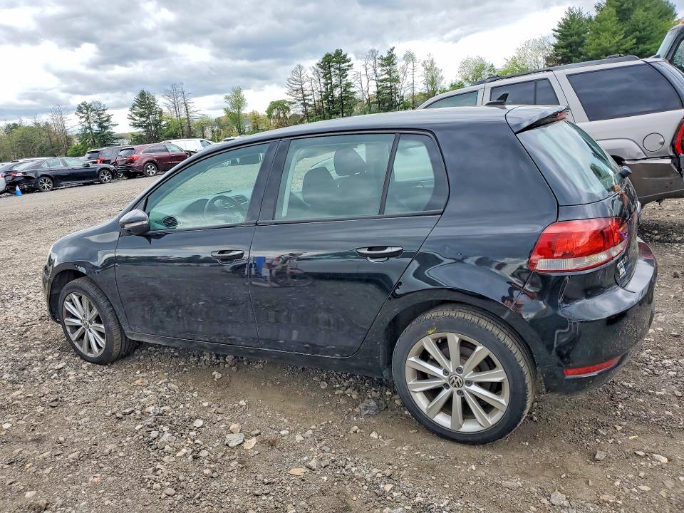 2013 Volkswagen Golf VIN WVWNM7AJ5DW000671 COPART salvage auction — FRONT END, Md - Cert Of Salvage > 75% Damage, sold $450 on 2026-07-06 (photo 2)