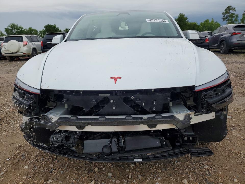 2026 Tesla Model y VIN 7SAYGDED8TA491988 COPART salvage auction — FRONT END, Tx - Salvage Vehicle Title, sold $24,500 on 2026-07-10 (photo 5)