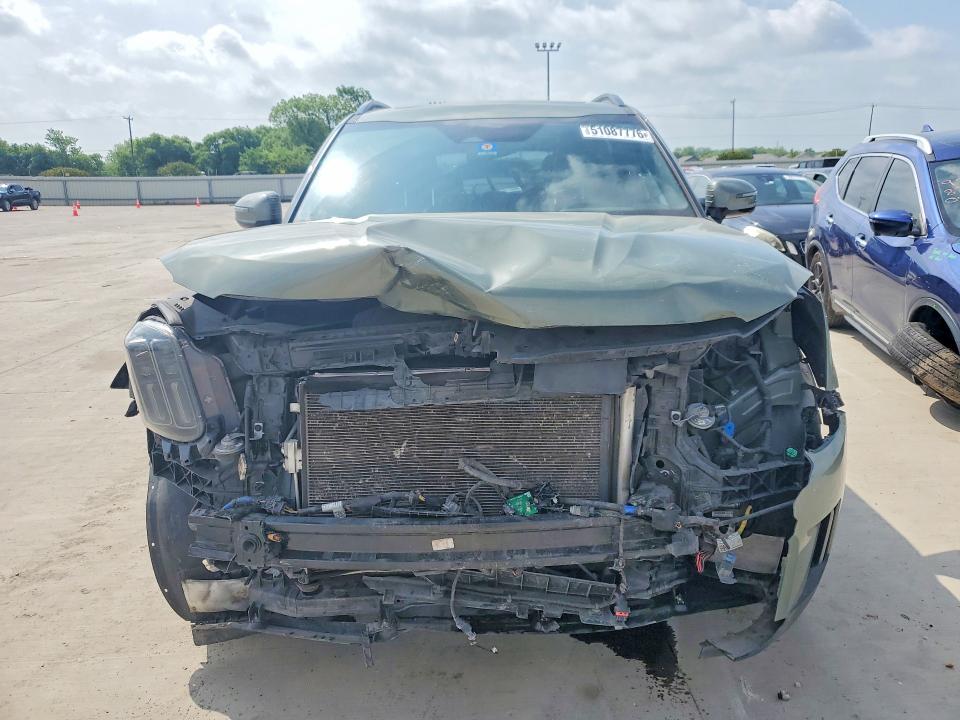 2023 Kia Telluride VIN 5XYP5DGC2PG360012 COPART salvage auction — FRONT END, Tx - Salvage Vehicle Title, sold $7,300 on 2026-07-16 (photo 5)