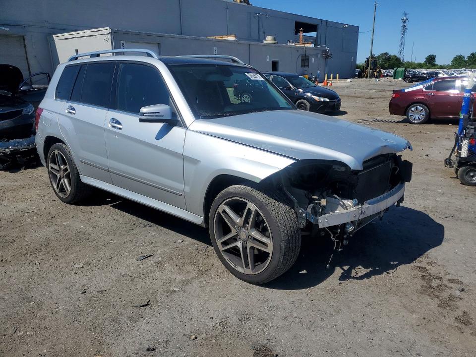 2013 Mercedes-benz Glk-klasse VIN WDCGG8JB3DG082693 COPART salvage auction — FRONT END, Salvage Title, sold $3,100 on 2026-08-19 (photo 4)