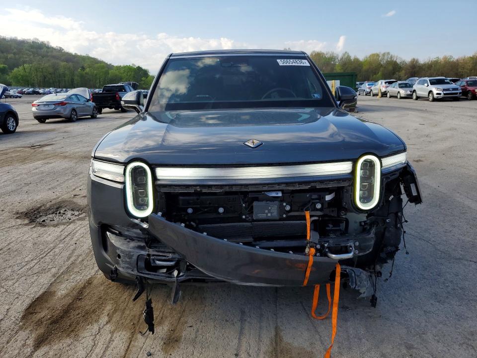 2025 Rivian R1s VIN 7PDSGBBA5SN051899 COPART salvage auction — FRONT END, Pa - Certificate Of Salvage, sold $17,200 on 2026-07-02 (photo 5)