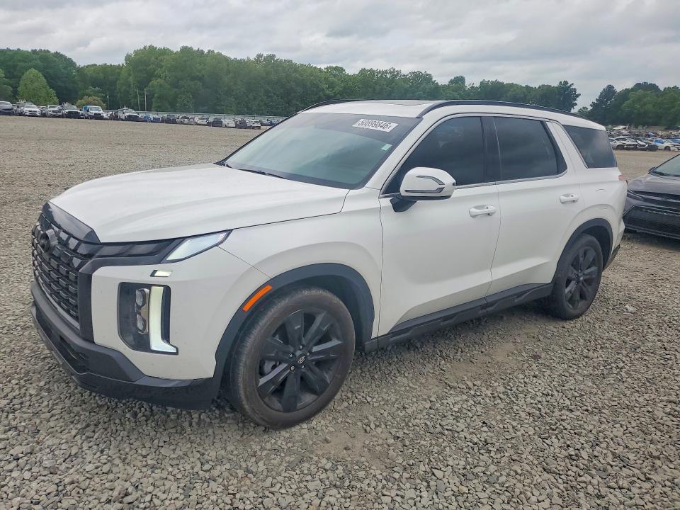 2024 Hyundai Palisade VIN KM8R34GE0RU725493 COPART salvage auction — REAR END, Ar - Cert Of Title-Salvage, sold $60 on 2026-07-22 (photo 1)
