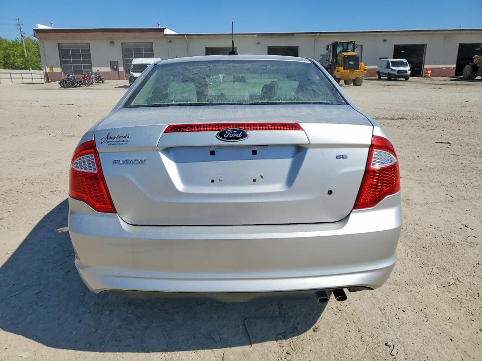 2012 Ford Fusion VIN 3FAHP0HAXCR356199 COPART salvage auction — FRONT END, IN - CERTIFICATE OF TITLE, sold $225 on 2026-07-02 (photo 6)