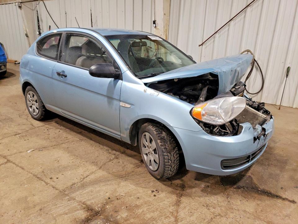 2009 Hyundai Accent VIN KMHCM36C59U130314 COPART salvage auction — FRONT END, Ak - Cert Of Veh Title-Reconstructe, sold $20 on 2026-07-21 (photo 4)