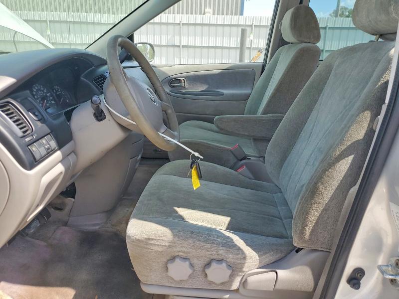 2001 Mazda Mpv VIN JM3LW28Y510212225 COPART salvage auction — FRONT END, Nc - Salvage Certificate Of Title, sold $575 on 2026-07-29 (photo 7)