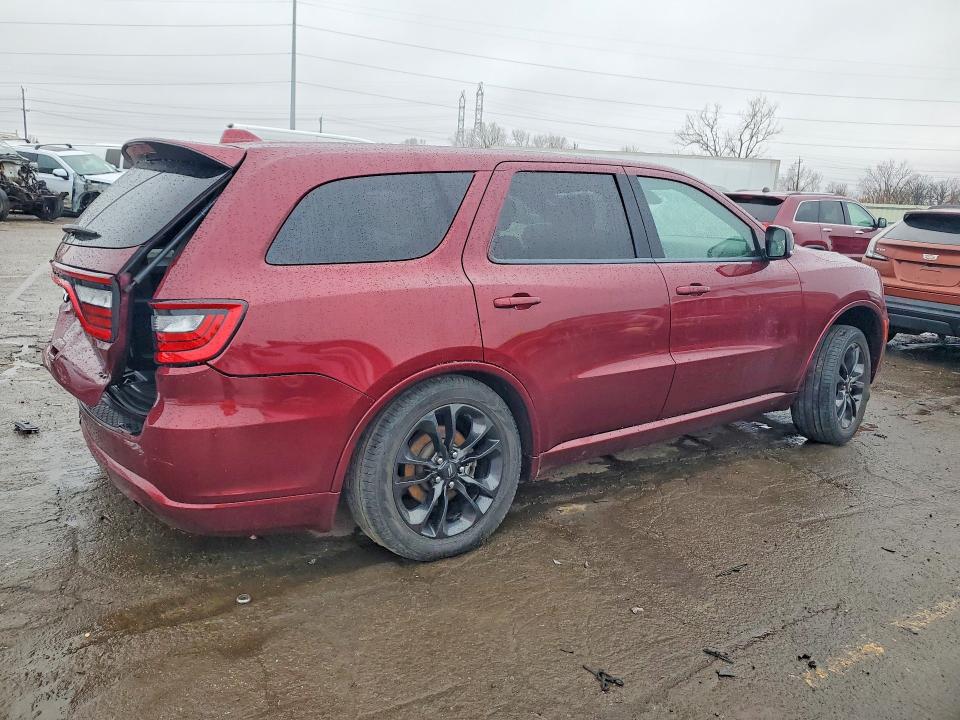 2022 Dodge Durango VIN 1C4RDJDG1NC160726 COPART salvage auction — REAR END, Oh - Cert Of Title-Salvage, sold $7,600 on 2026-07-24 (photo 3)