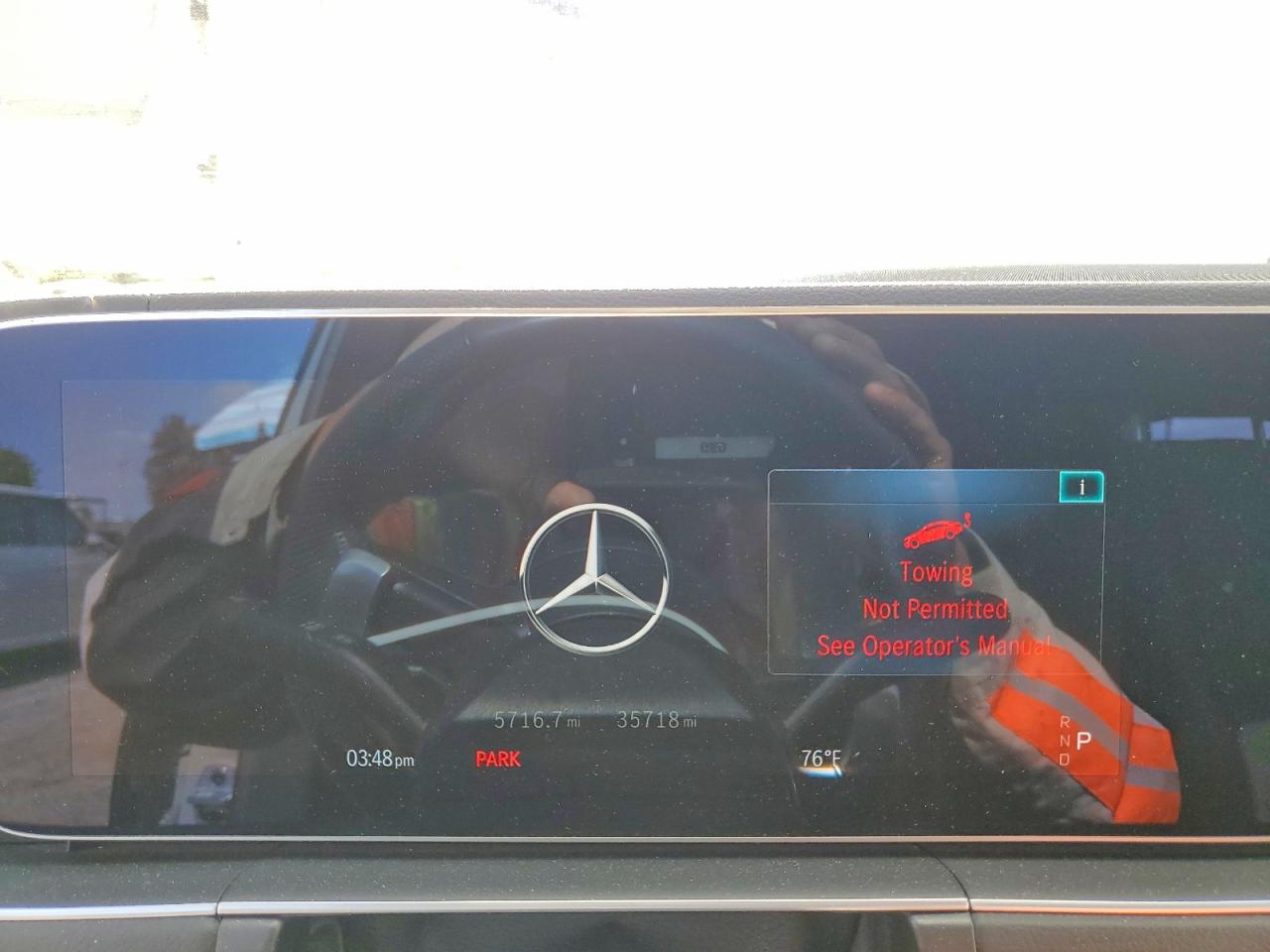2024 Mercedes-Benz GLE-Class VIN 4JGFB4GB6RB027140 COPART salvage auction — Rear End, CA - SALVAGE CERTIFICATE, sold $40,750 on 2026-06-30 (photo 9)