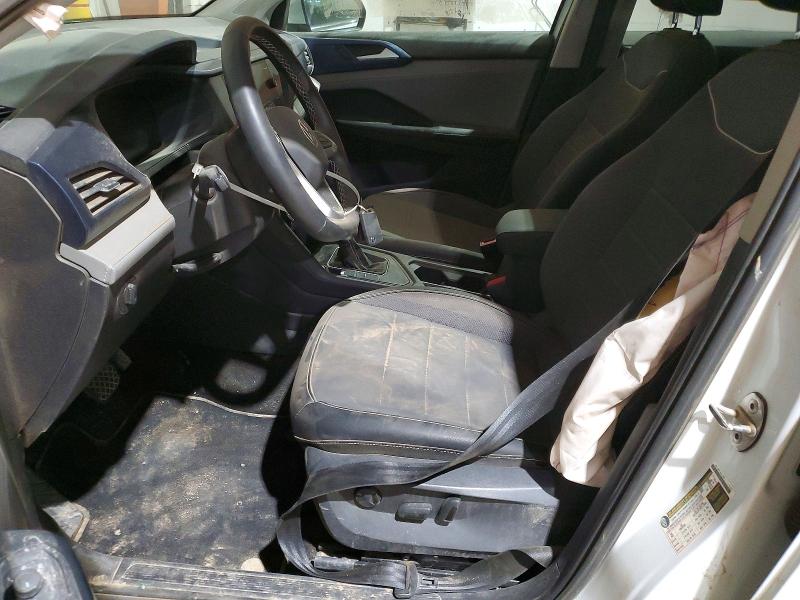 2024 Volkswagen Taos VIN 3VVSX7B28RM007060 COPART salvage auction — SIDE, Ab - Bos - Salvage, sold $11,000 on 2026-07-21 (photo 7)