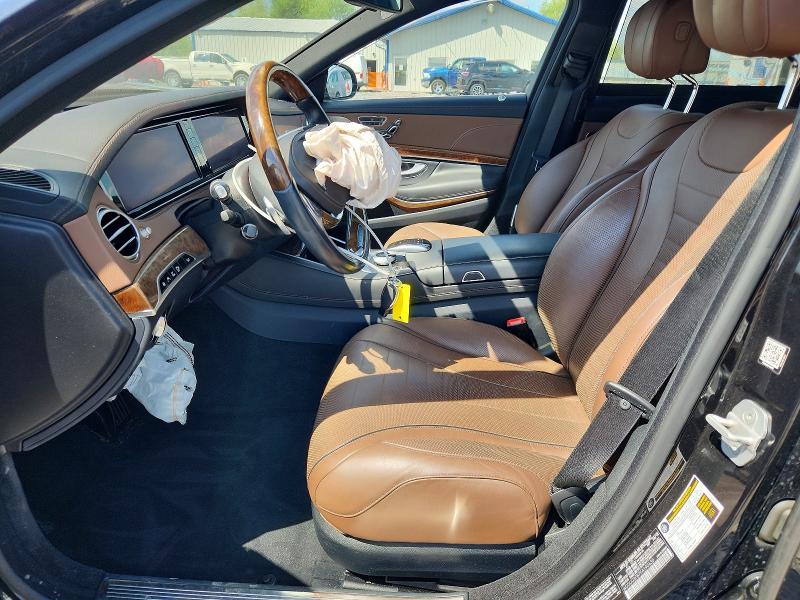 2015 Mercedes-benz S-klasse VIN WDDUG8FB7FA190635 COPART salvage auction — FRONT END, Il - Salvage Certificate, sold $4,550 on 2026-07-27 (photo 7)