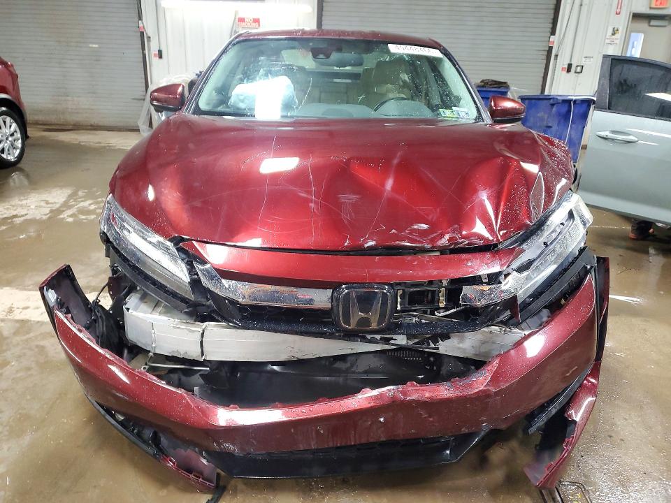 2018 Honda Clarity VIN JHMZC5F30JC007915 COPART salvage auction — FRONT END, Il - Salvage Certificate, sold $2,000 on 2026-07-07 (photo 5)