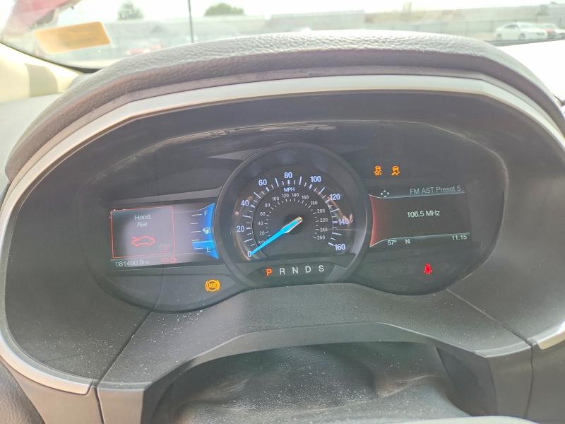 2018 Ford Edge VIN 2FMPK3J85JBC37304 COPART salvage auction — HAIL, Ks - Cert Of Title-Salvage, sold $2,000 on 2026-07-09 (photo 9)