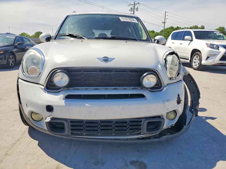 2012 Mini VIN WMWZC3C59CWL84446 COPART salvage auction — FRONT END, Tn - Salvage Certificate, sold $500 on 2026-08-17 (photo 5)