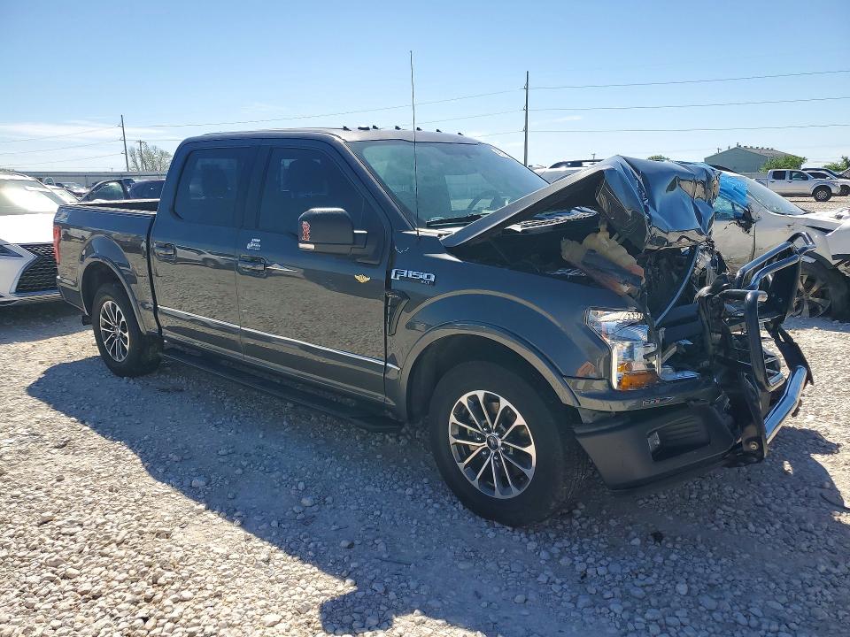 2018 Ford F-150 VIN 1FTEW1CP0JKE39563 COPART salvage auction — FRONT END, Tx - Salvage Vehicle Title, sold $3,450 on 2026-07-09 (photo 4)