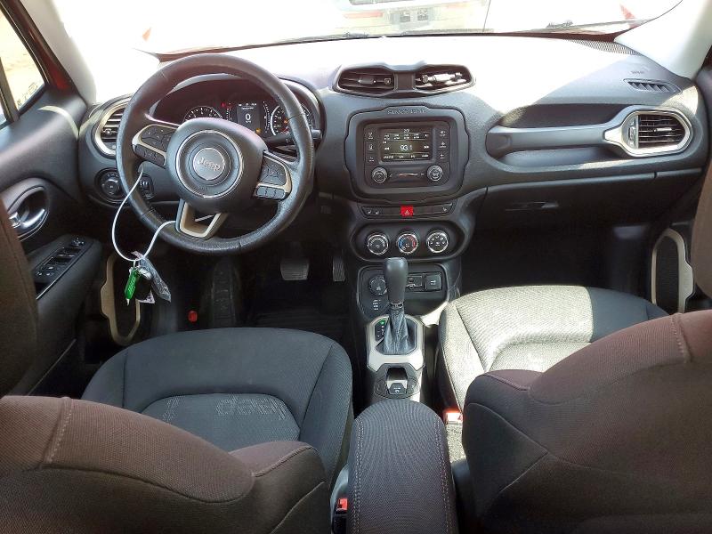 2017 Jeep Renegade VIN ZACCJBBB8HPF48936 COPART salvage auction — FRONT END, Md - Cert Of Salvage > 75% Damage, sold $1,600 on 2026-07-28 (photo 8)