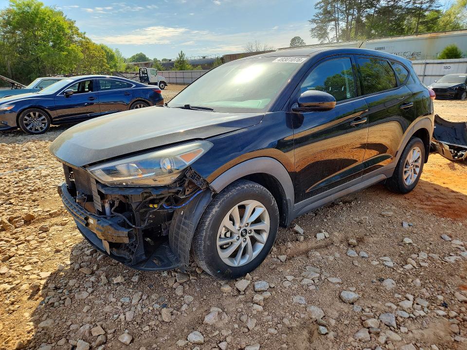 2016 Hyundai VIN KM8J23A46GU123527 COPART salvage auction — FRONT END, Nc - Salvage Certificate Of Title, sold $2,550 on 2026-07-27 (photo 1)