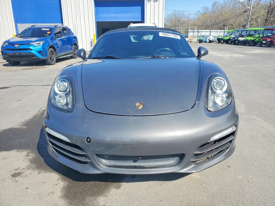 2013 Porsche Boxster VIN WP0CA2A84DS112949 COPART salvage auction — REAR END, Nj - Cert Of Title-Salvage, sold $9,000 on 2026-07-07 (photo 5)
