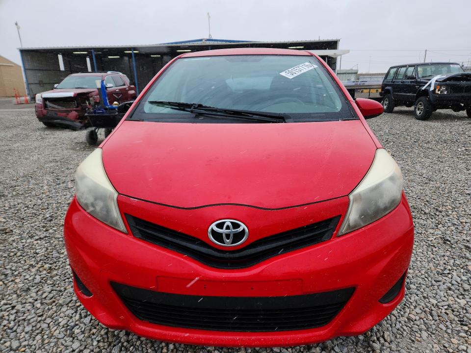 2014 Toyota Yaris VIN JTDKTUD31ED581620 COPART salvage auction — SIDE, Id - Salvage Certificate Of Title, sold $3,250 on 2026-07-02 (photo 5)