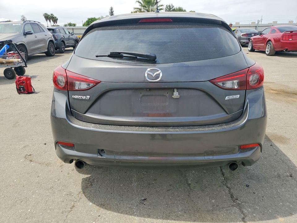 2017 Mazda 3 VIN 3MZBN1L75HM150894 COPART salvage auction — FRONT END, Ca - Salvage Certificate, sold $675 on 2026-07-10 (photo 6)