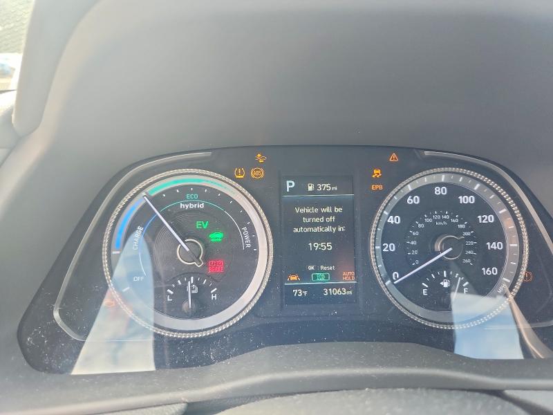 2023 Hyundai Sonata VIN KMHL24JJ9PA083370 COPART salvage auction — FRONT END, Salvage Title, sold $675 on 2026-07-23 (photo 9)