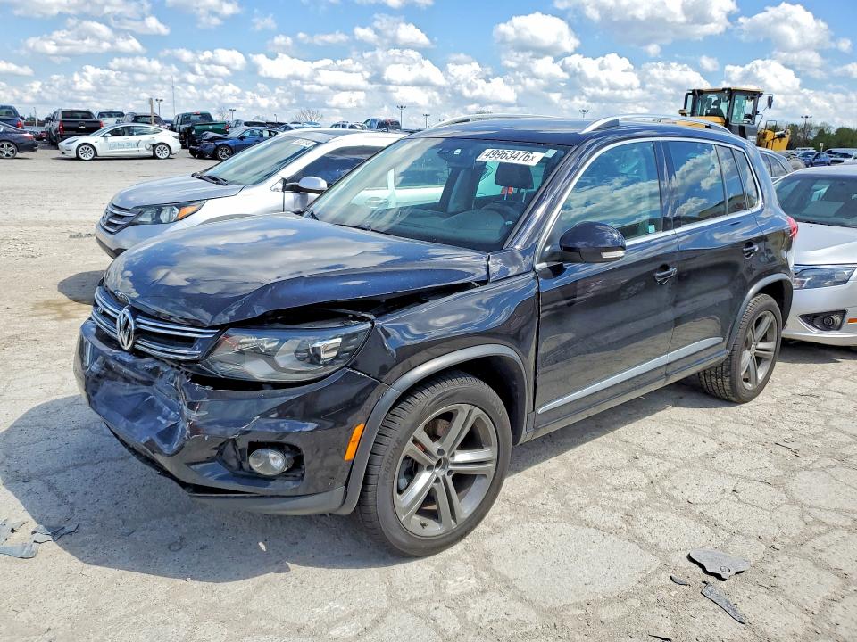 2017 Volkswagen Tiguan VIN WVGTV7AX3HW511662 COPART salvage auction — FRONT END, Id - Salvage Certificate Of Title, sold $2,550 on 2026-07-17 (photo 1)