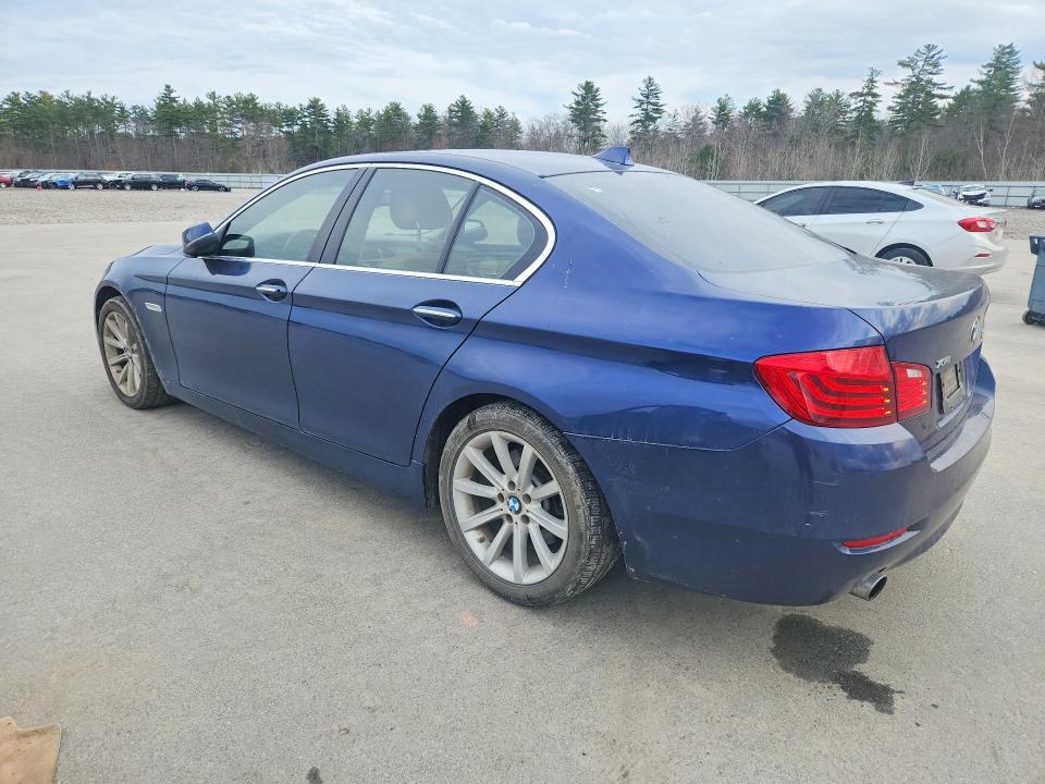 2015 BMW 5 series VIN WBA5B3C55FD546509 COPART salvage auction — NORMAL WEAR, Me - Cert Of Title-Salvage Collisio, sold $2,350 on 2026-07-10 (photo 2)