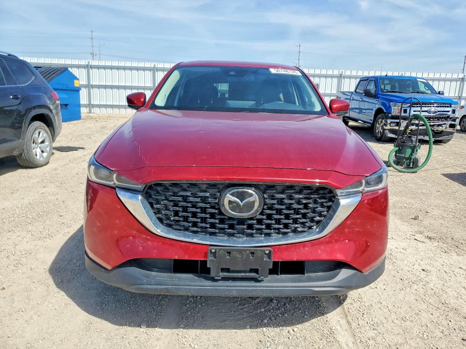 2022 Mazda Cx-5 VIN JM3KFBCM1N1611570 COPART salvage auction — HAIL, Ia - Cert Of Title-Salvage Title, sold $12,200 on 2026-07-15 (photo 5)