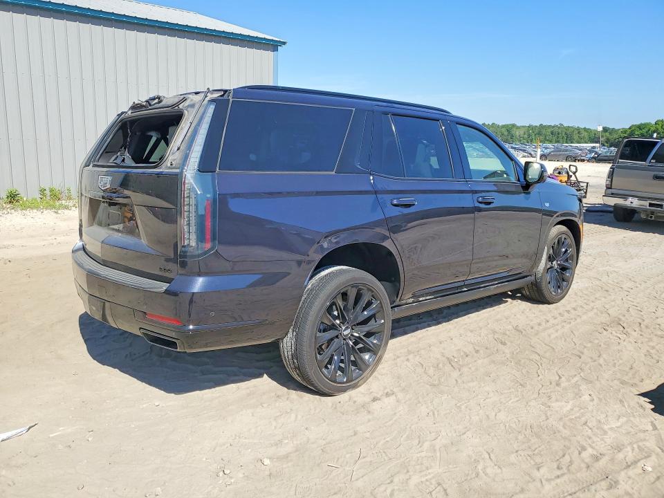2025 Cadillac Escalade VIN 1GYS9GRL4SR412399 COPART salvage auction — FRONT END, Salvage Title, sold $61,000 on 2026-08-21 (photo 3)