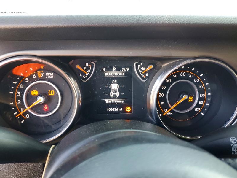 2019 Jeep Wrangler / VIN 1C4HJXDG7KW528215 COPART salvage auction — NORMAL WEAR, Nj - Certificate Of Title, sold $13,100 on 2026-08-03 (photo 9)