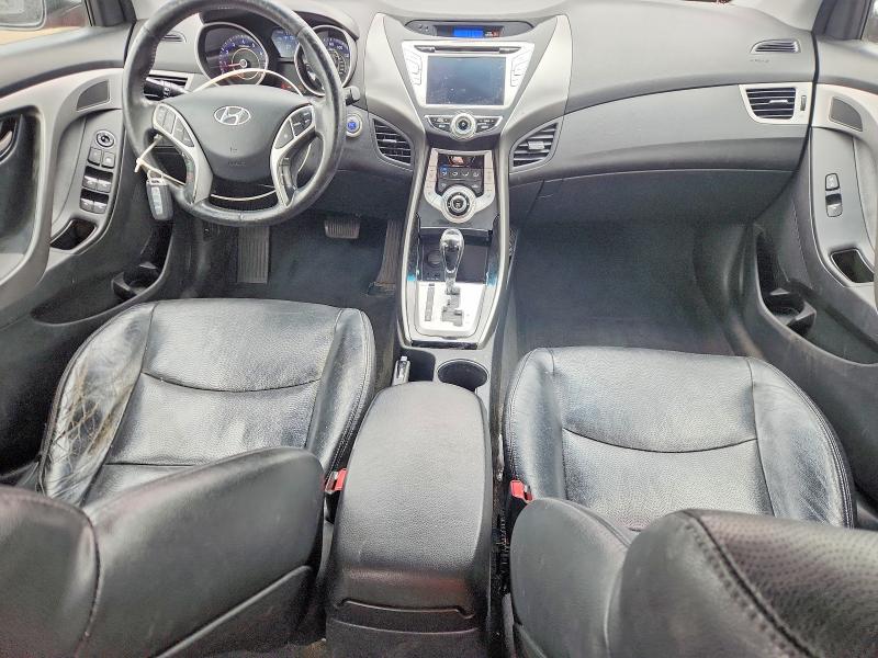 2012 Hyundai Elantra VIN KMHDH4AE8CU257508 COPART salvage auction — SIDE, Ct - Cert Of Title-Salvage, sold $525 on 2026-07-02 (photo 8)