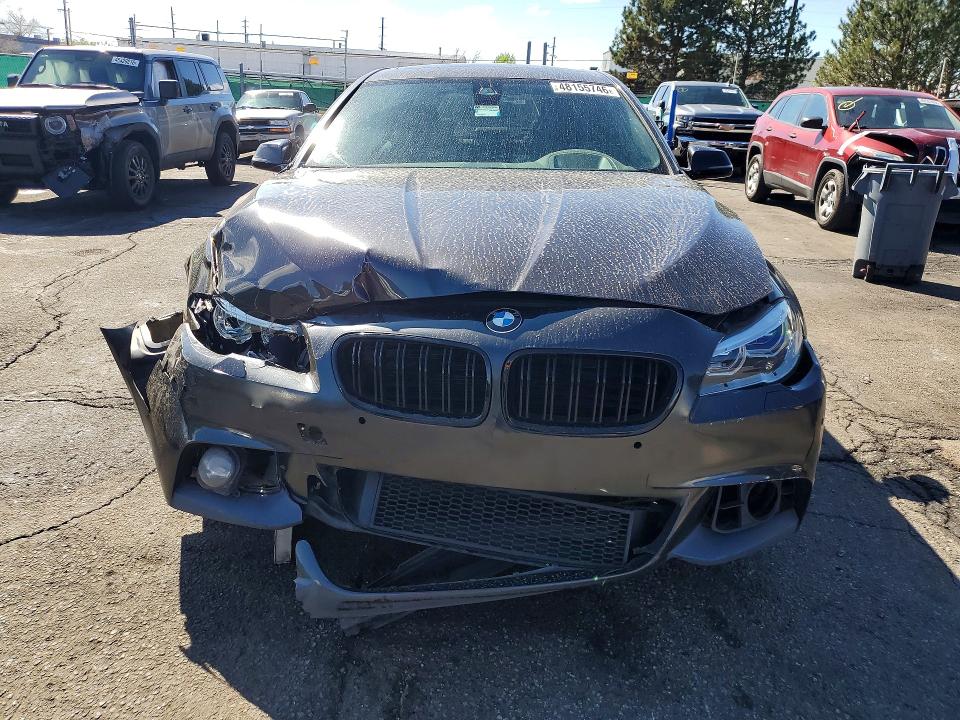 2015 BMW 5 series VIN WBA5B3C50FD543209 COPART salvage auction — FRONT END, CO - BILL OF SALE-PARTS ONLY, sold $275 on 2026-07-21 (photo 5)