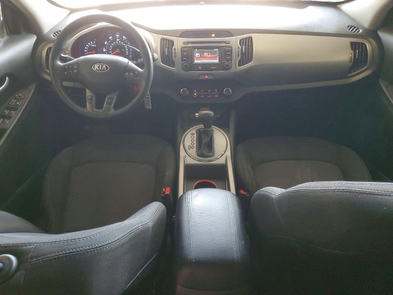 2014 Kia Sportage VIN KNDPB3AC2E7656315 COPART salvage auction — REAR END, Tx - Salvage Vehicle Title, sold $1,400 on 2026-07-31 (photo 8)
