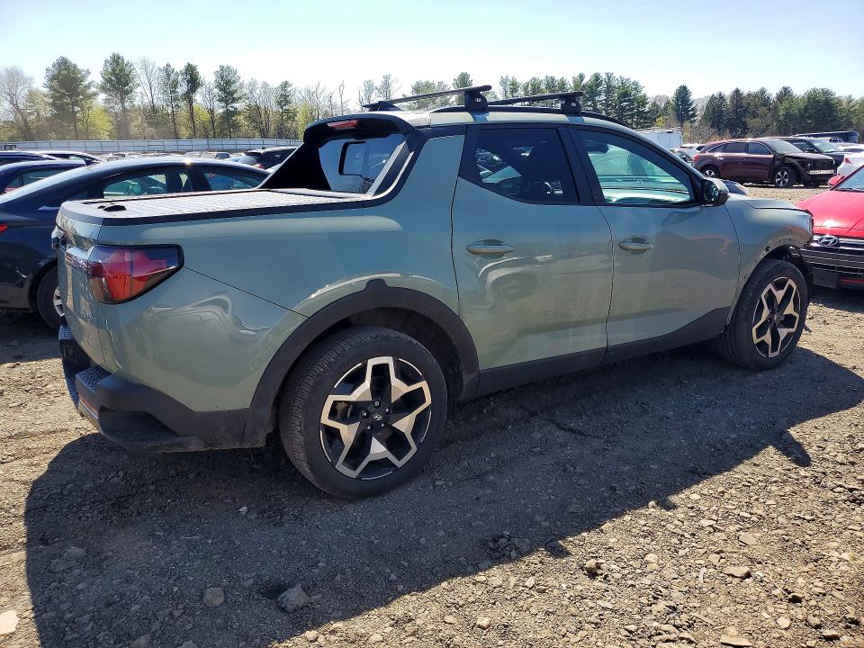 2023 Hyundai Santa cruz VIN 5NTJEDAF8PH053513 COPART salvage auction — FRONT END, Md - Cert Of Salvage > 75% Damage, sold $6,500 on 2026-07-06 (photo 3)