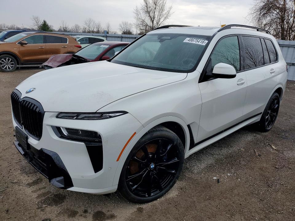 2025 BMW X7 VIN 5UX23EM03S9Z35937 COPART salvage auction — FRONT END, Salvage Title, sold $2,200 on 2026-07-28 (photo 1)
