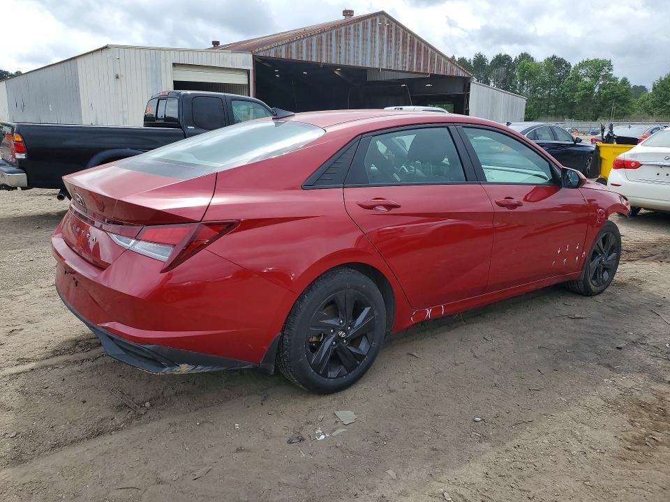 2022 Hyundai VIN KMHLS4AG7NU217566 COPART salvage auction — FRONT END, LA, sold $3,600 on 2026-07-31 (photo 3)